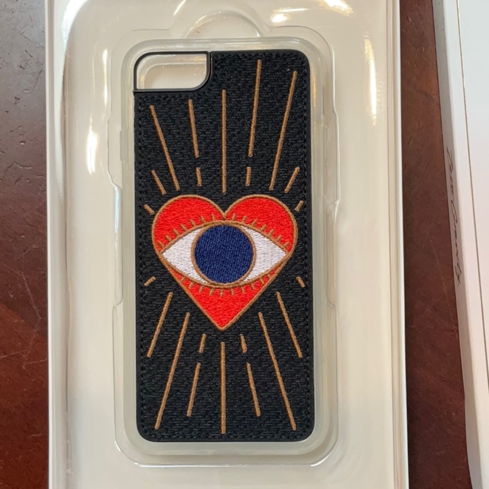 Zero gravity embroidered iPhone 7 case